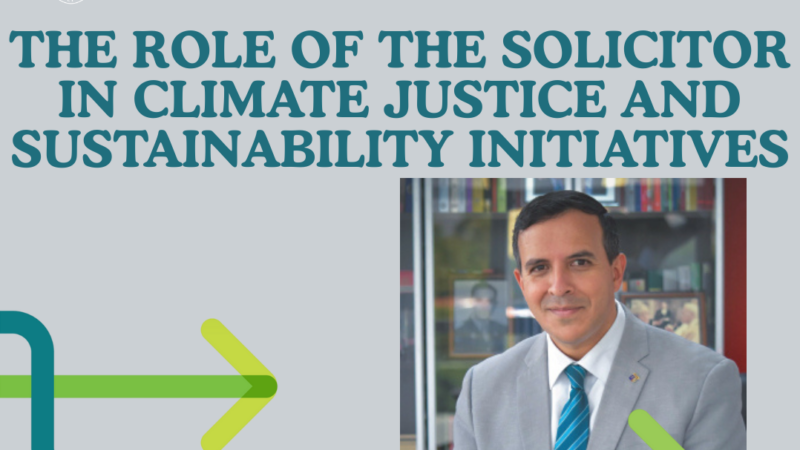 Climate justice panel promo