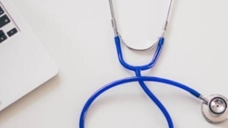 A stethoscope on a table